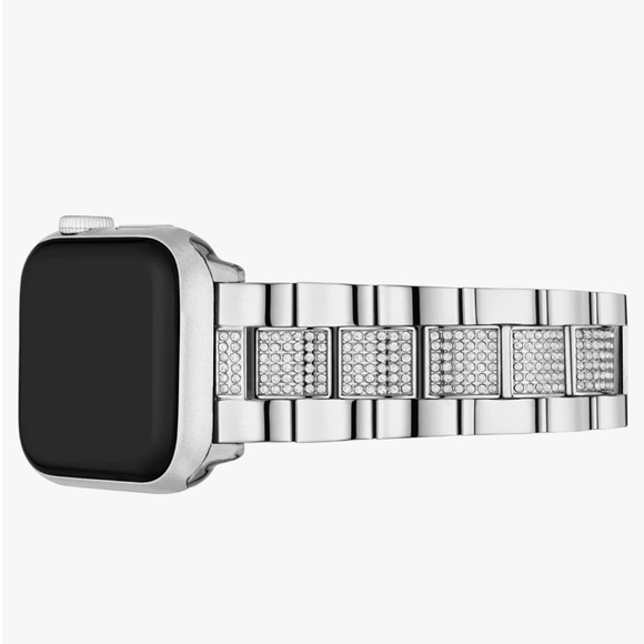 Michael Kors Apple Watch Band Stainless Steel Crystal Metal 38mm 40mm 41mm - Picture 5 of 13
